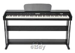 VidaXL 88-Key Portable Digital Piano Keyboard with Stand Black FREE SHIPPING