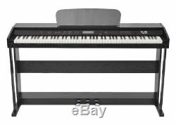 VidaXL 88-Key Portable Digital Piano Keyboard with Stand Black FREE SHIPPING