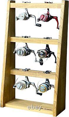 WOOD WORKS Made in Japan Fishing Reel Stand A Type Various Free shipping JPN NEW