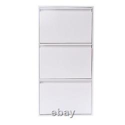 Wall Mounted Shoe Storage Cabinet Freestanding Entryway Shoes Organizer USA