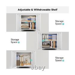 Warmiehomy Metal Printer Stand with Storage Mobile Printer Tables f. Fast Ship