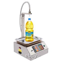 Weighing Filler Liquid Filling Machine Automatic Bottle Filler Microcomputer