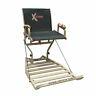 X-stand The Jester Aluminum Hang On Deer Hunting Tree Stand With Backrest