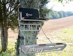 X-stand The Jester Aluminum Hang On Deer Hunting Tree Stand With Backrest