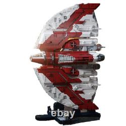 YOUFOY UCS-Style Semicircular Unarmed Transport Ship with Stand 5124 Pieces